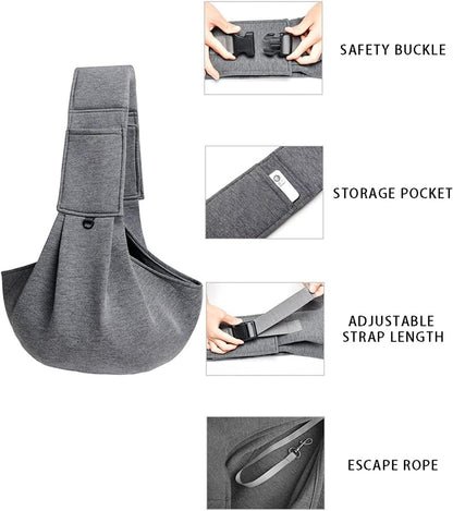 Cat Messenger Backpack Bag
